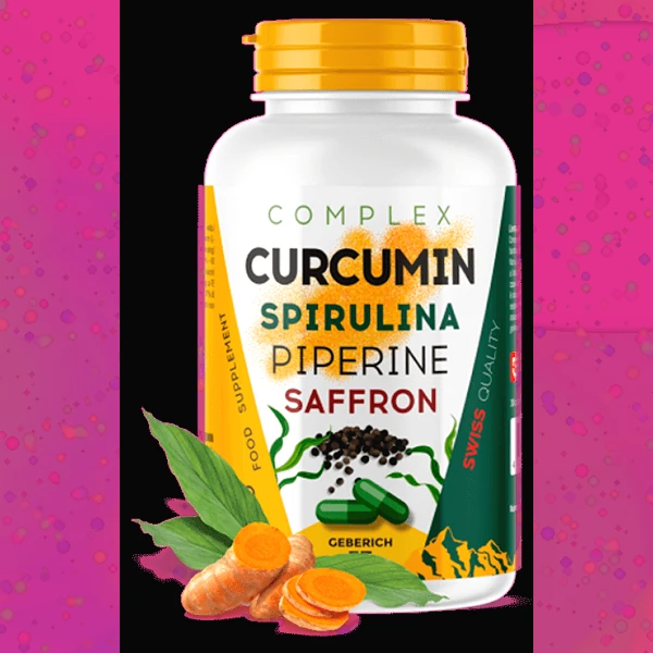 Curcumin Spirulina Piperine